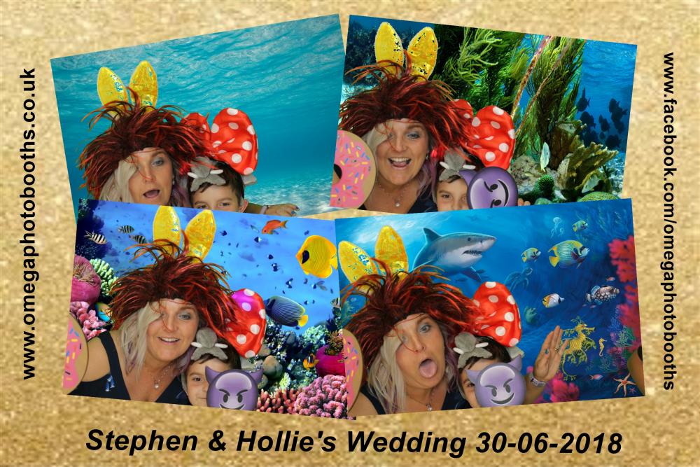 Stephen & Hollie's Wedding | View more photos from the event at gallery.omegaphotobooths.co.uk/u/OmegaPhotobooths/Stephen-Hollies-Wedding